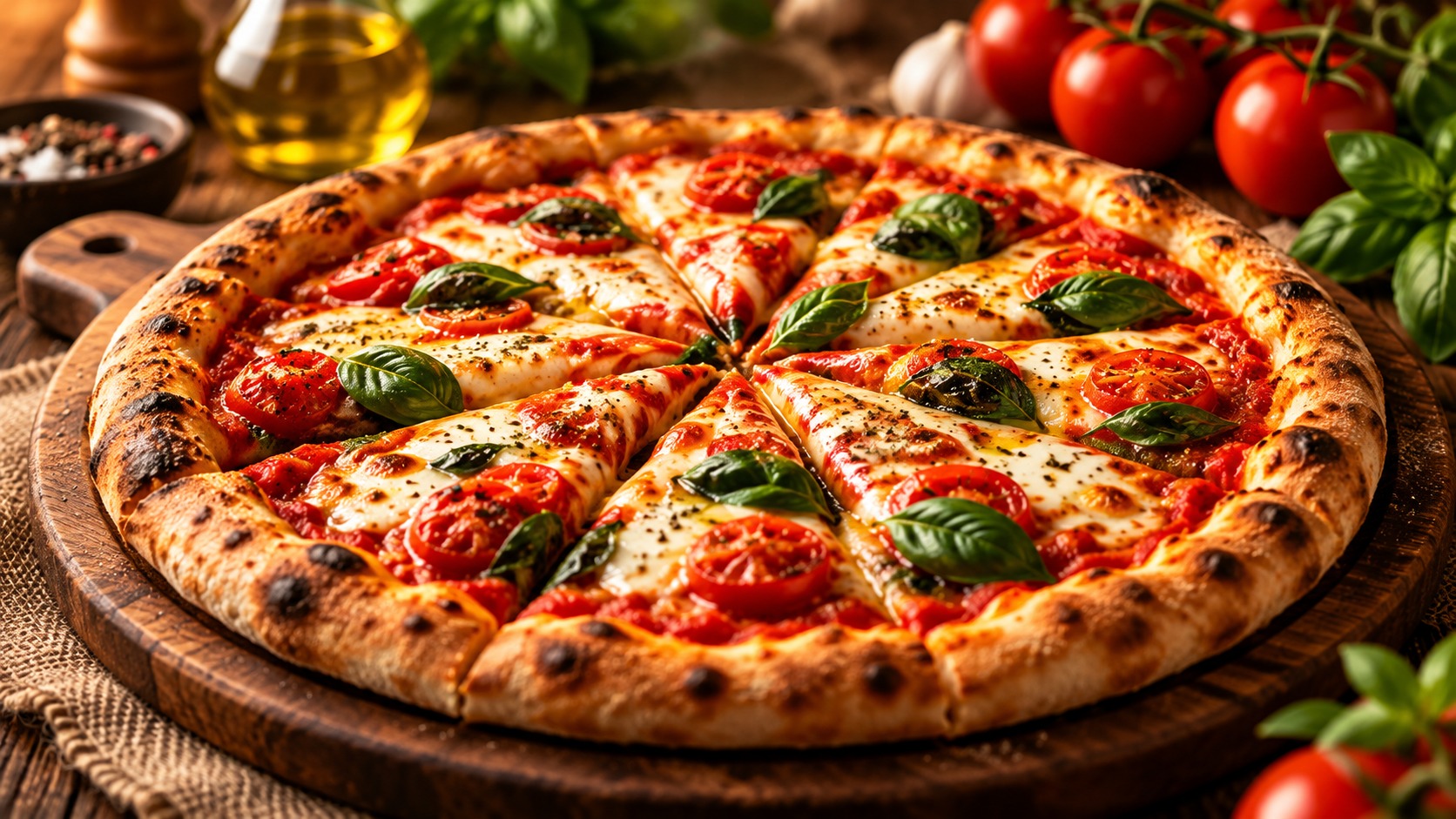 Restaurant-Demobild: pizzeria